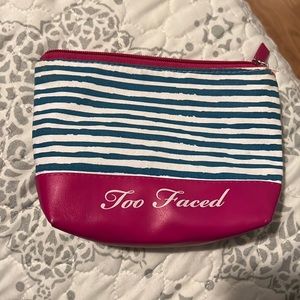 Too faced makeup bag